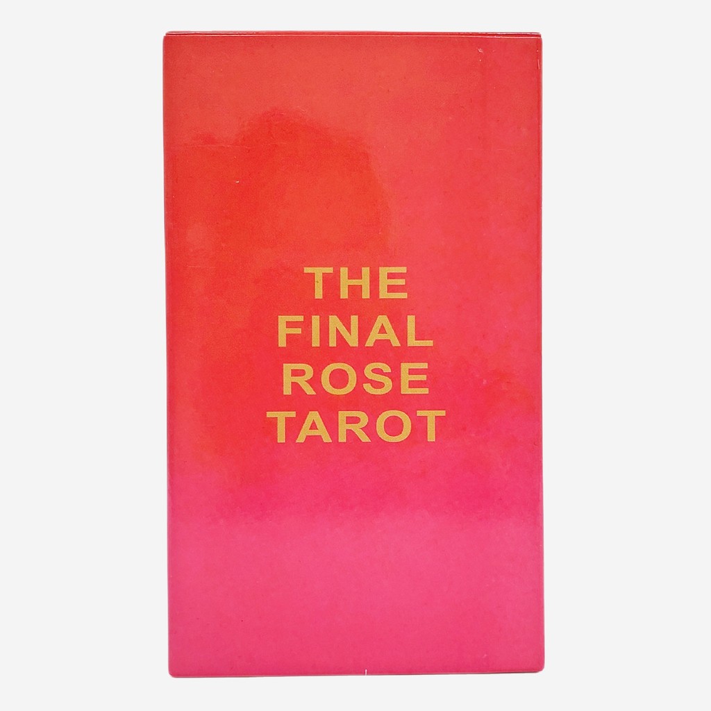 Hàng sẵn có Vận chuyển nhanh Phong cách mới 12 x 7 Tarot hoa hồng cuối cùng Tarot Hoa hồng cuối cùng