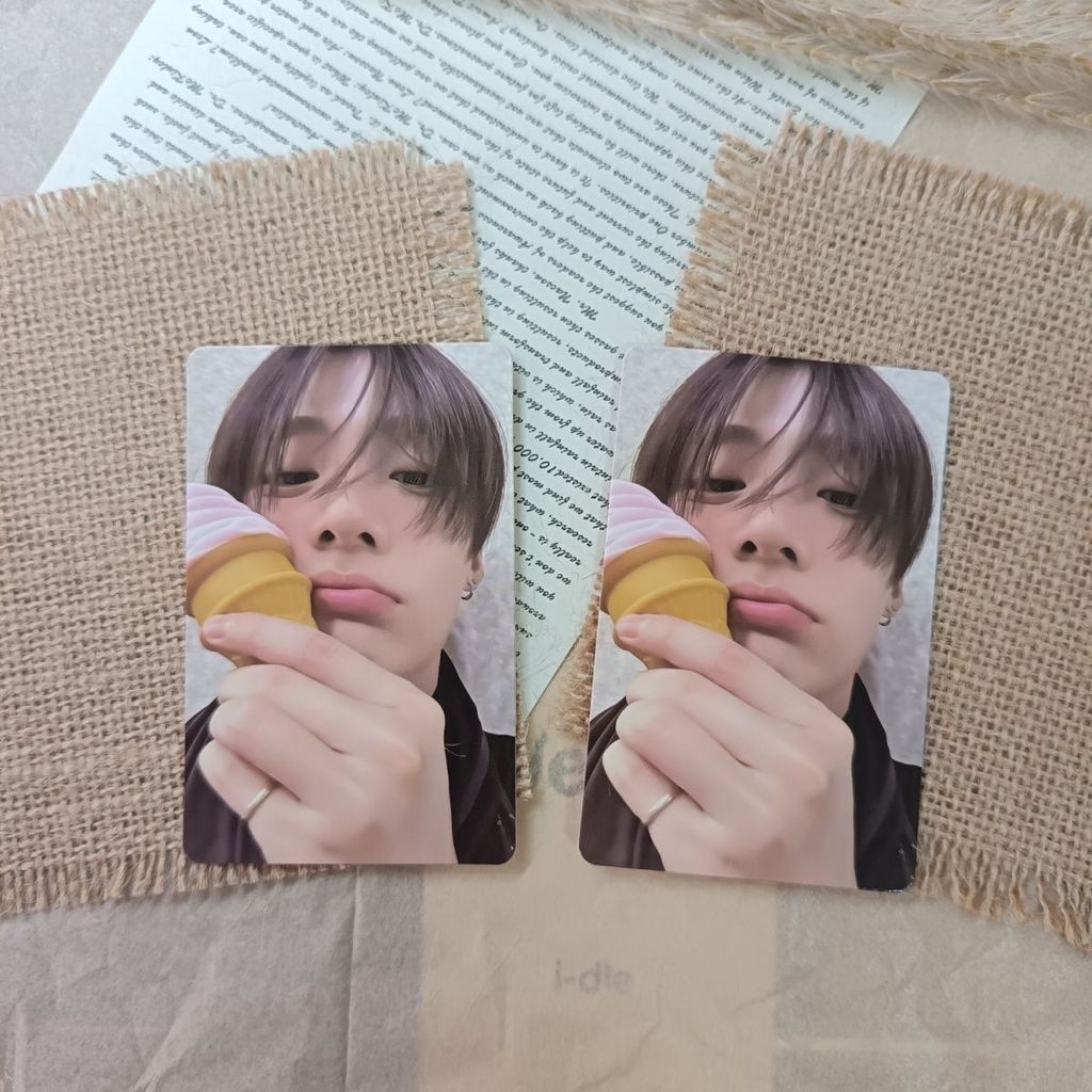 thường xuyên boys2planet star creator kit lee giai đoạn bĩu môi kem thẻ nhỏ