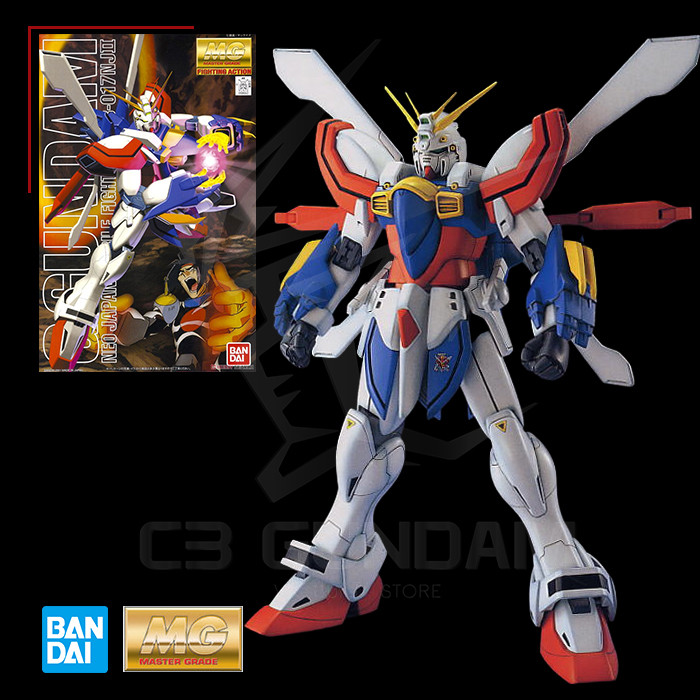 [BANDAI] MÔ HÌNH MG 1/100 GF13-017NJII God Burning Gundam C3 Gundam & TCG