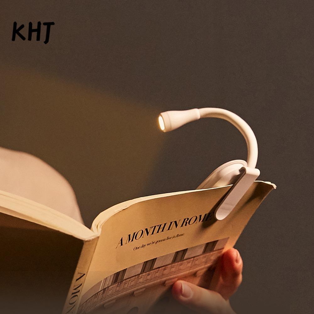 KHJ Book Night Light Sạc Mini Travel Clip-On