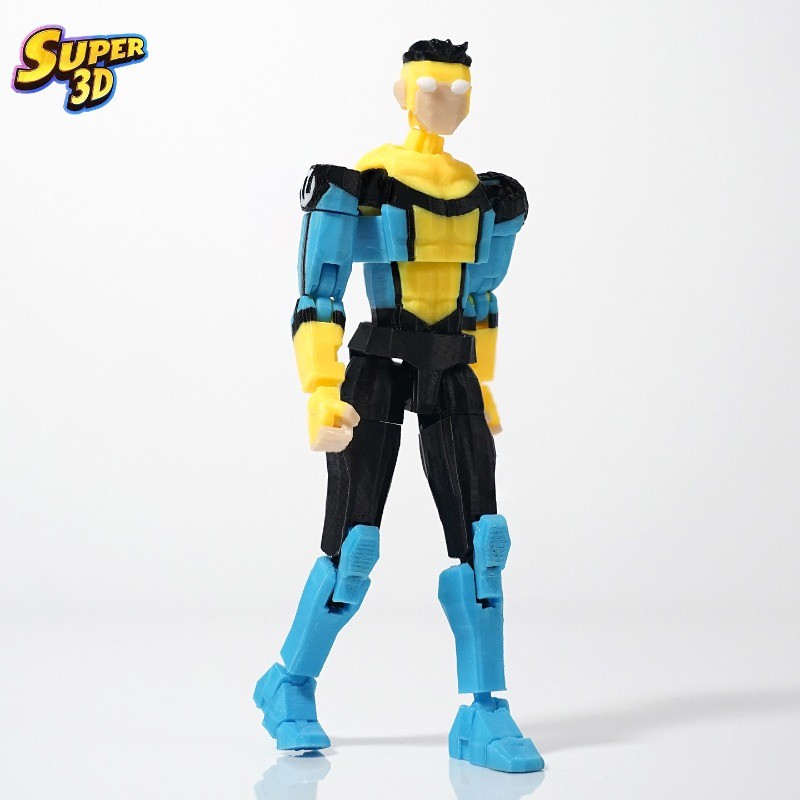 Mục tiêu Mark 3D In Hình Nhân Vật Hành Động Dummy13 Invincible 3.0 Nhân Vật Đa Năng Shapeshift Anime
