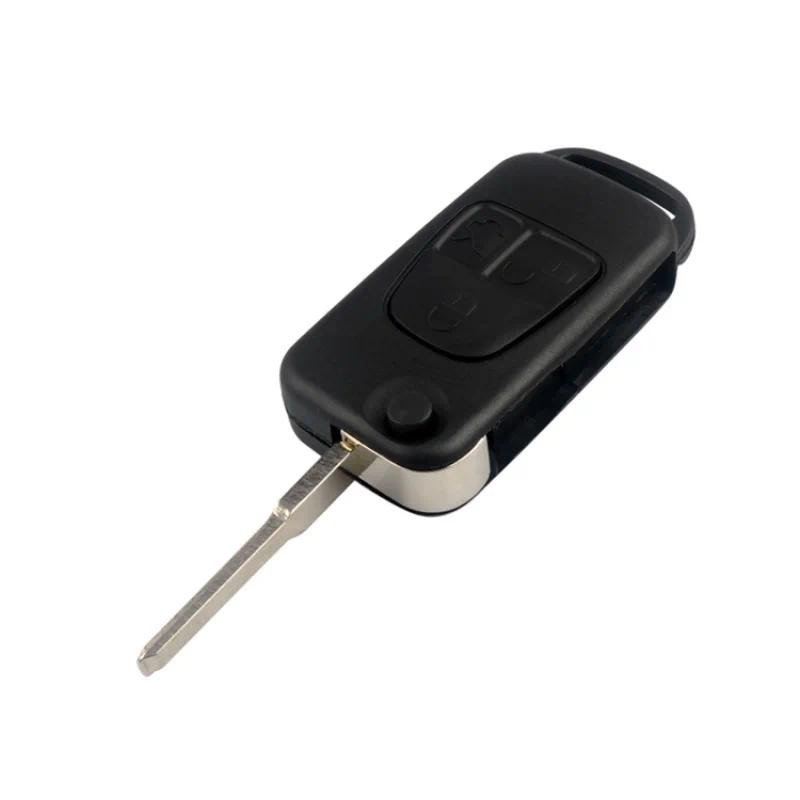 Hindley 1 / 2 / 3 / 4 Nút Xe Ô Tô Gấp Flid Chìa Khóa Dành Cho Xe Mercedes Cho Benz B200 A160 W124 W2