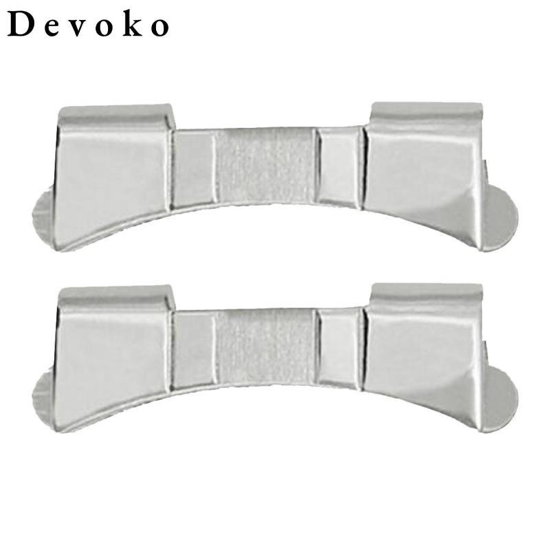 Dây đồng hồ cong thép không gỉ 19mm-24mm, phụ kiện đồng hồ