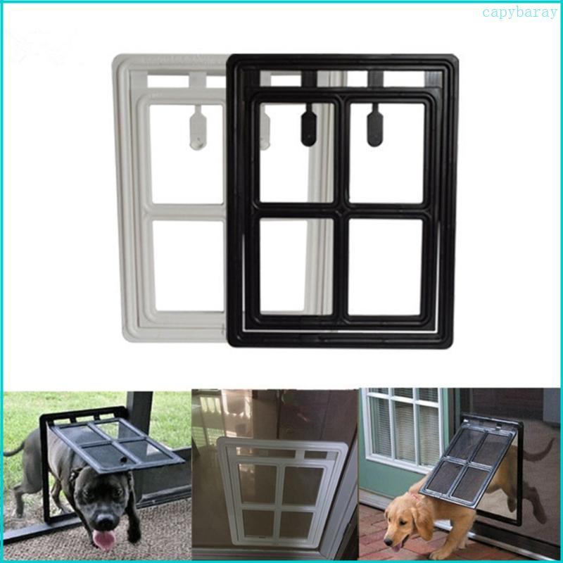 CBY Pet Flap Door Small Medium Dogs Fly Screen Door Flap Door Đồ dùng cho thú cưng mùa hè