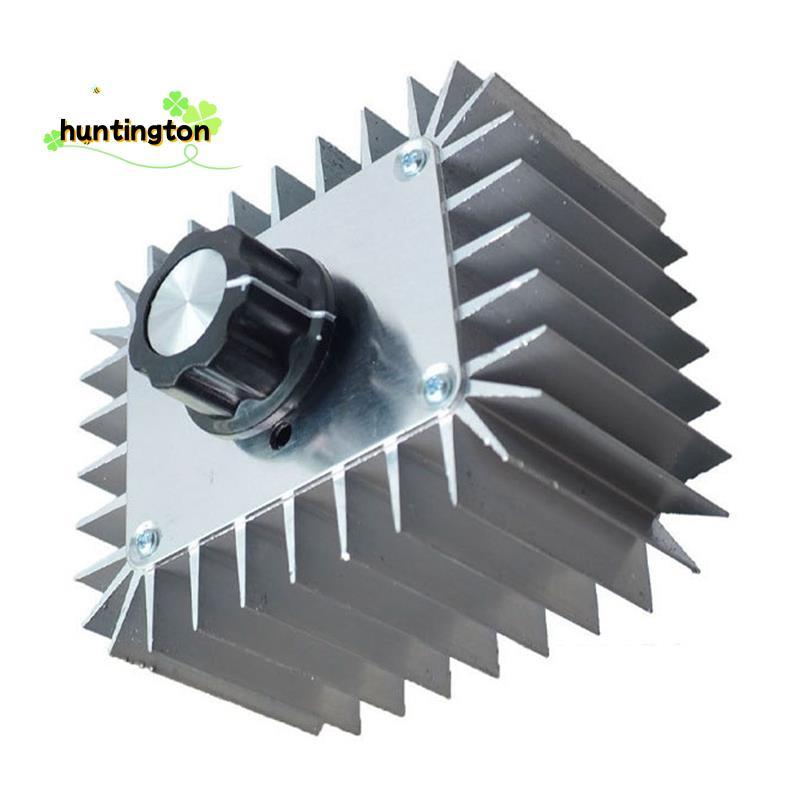 AC 220V 5000W SCR Bộ điều chỉnh điện áp Bộ điều khiển tốc độ động cơ Đèn làm mờ mờ Bộ điều chỉnh tốc