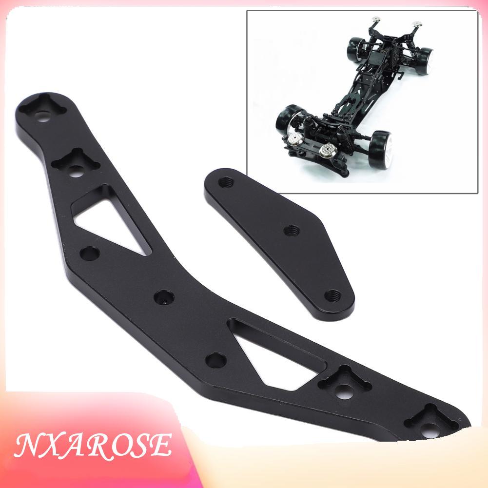 Nxarose RC Front Shock Tower Bộ treo có thể điều chỉnh có thể đeo được cho 3Racing Sakura D5 1/10