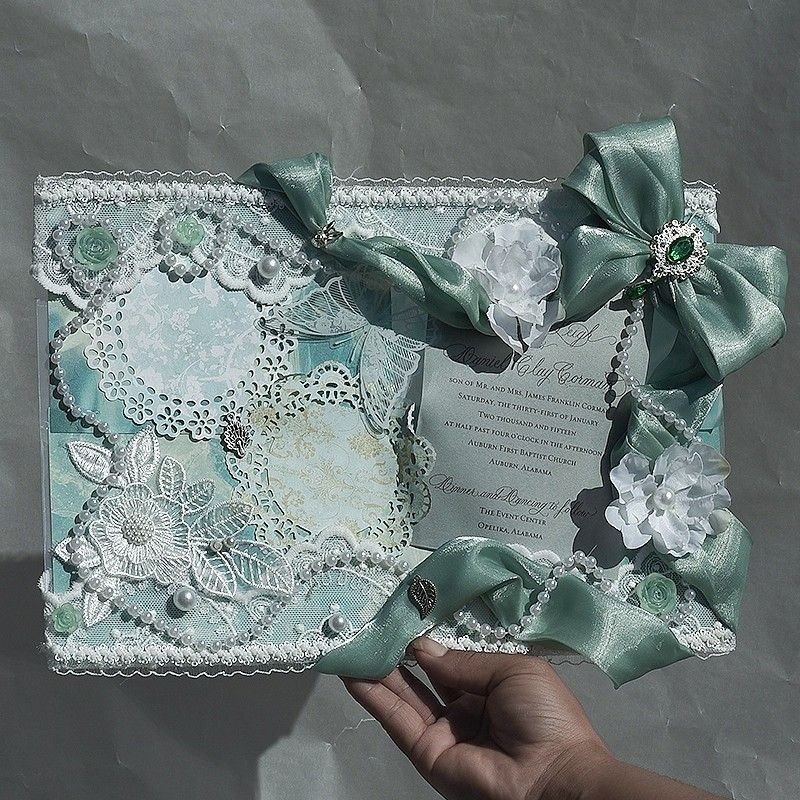 Thắt Túi Đau Tự Làm Chất Liệu Trọn Bộ Xanh Series Bộ Full Set Tie Board Vật Liệu Trang Sức Nhỏ Tự Làm Túi Đau Chất Liệu AA323 #.