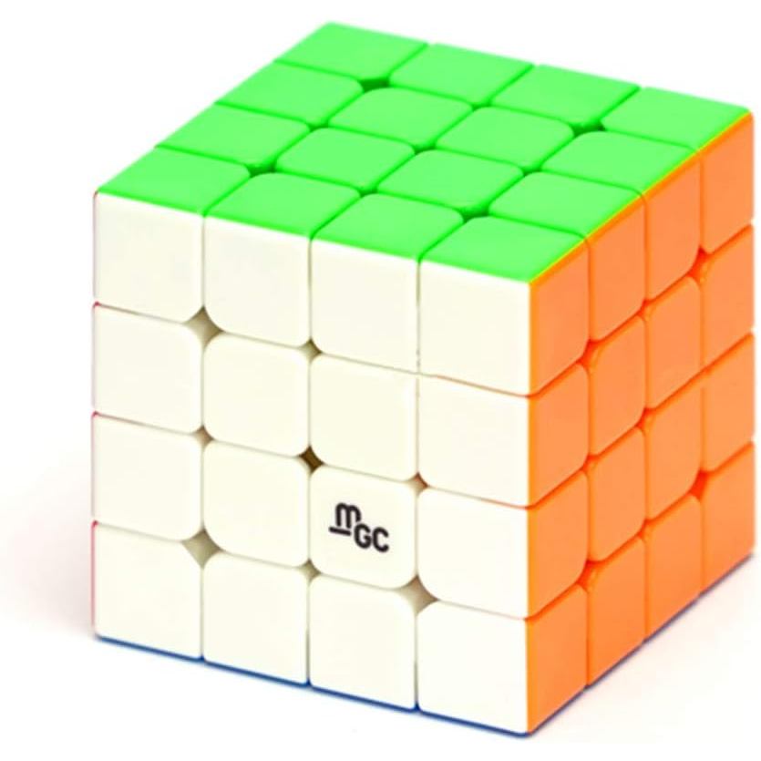 Cuberspeed YJ MGC 4X4 M stickerless Speed Cube MGC Từ 4X4X4 Cube Puzzle