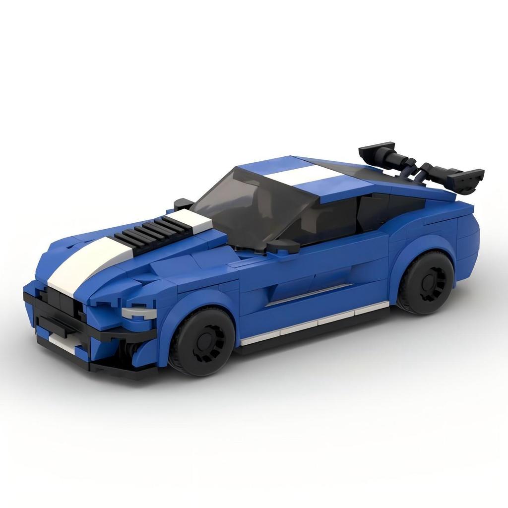 MOC-144949 Ford Mustang Shelby GT500 Đồ Chơi Quà Tặng Khối Xây Dựng Ô Tô Tương Thích Với Lego Hạt Nh