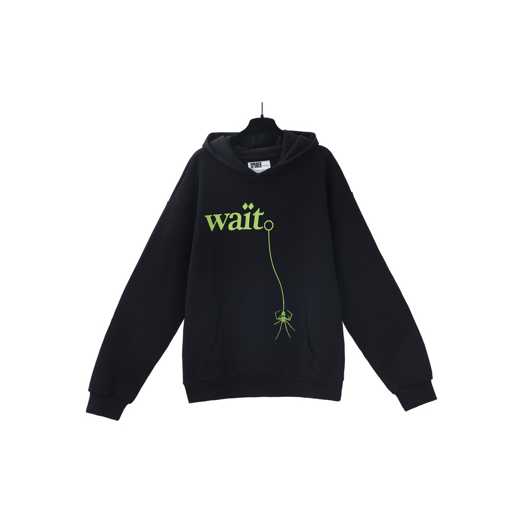 JCC4 Young Thug Same Style Sp5der 555555 Hoodie Waiting wait Unisex Hoodies and Sweatshirts