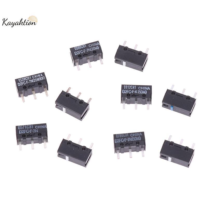 Kayaktion 2 Chuột Micro Switch D2FC-F-7N 10M 20M D2FC-F-K (50M) -RZ D2F D2F-01 D2F-01F D2F-L D2F-01L