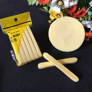 Bông nở rửa mặt bọt biển Chivey 12 miếng, mút rửa mặt bọt