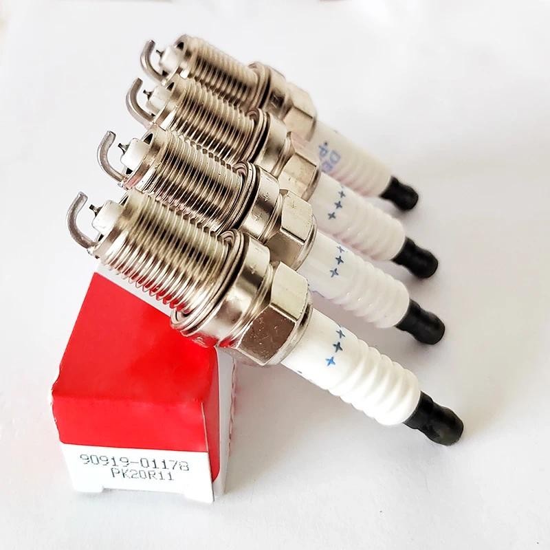 90919-01178 PK20R11 4 Miếng Dành Cho Xe Toyota Lexus LS400 SC300 Camry Supra Celica iridium Bugi PK2