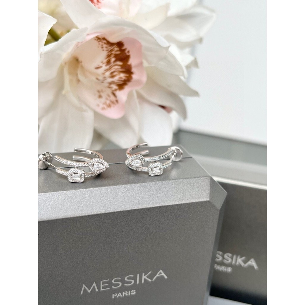 Bông tai đôi MESSIKA My Twin - Quà tặng ngày lễ tình nhân sang trọng dành cho nữ