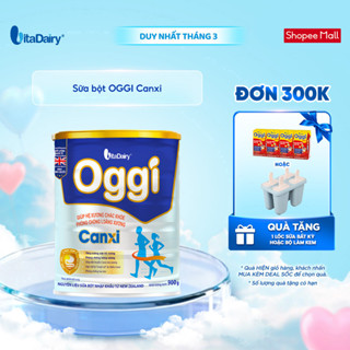 Sữa bột Oggi Canxi - Giúp bổ sung năng lượng, giúp chắc khoẻ xương - Lon 900g