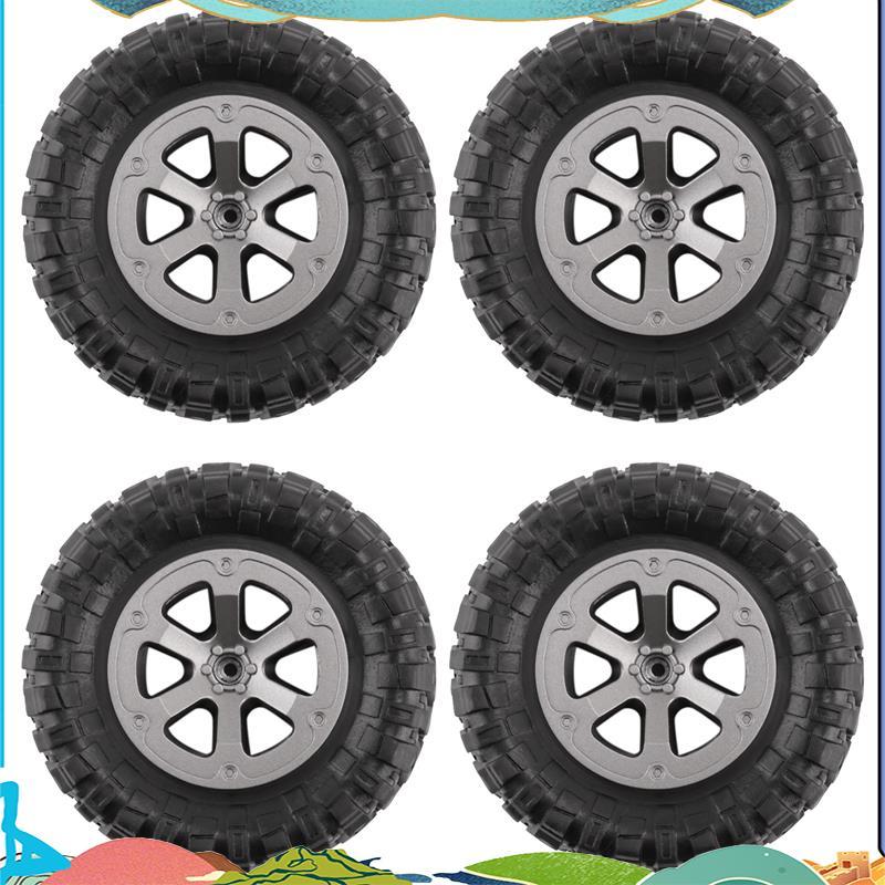 4 Bánh Xe Lốp 73mm Cho C14 C24 B24 B36 MN D90 MN-90 MN99S FY003 FY004 RC Xe Nâng Cấp Phần Phụ Kiện