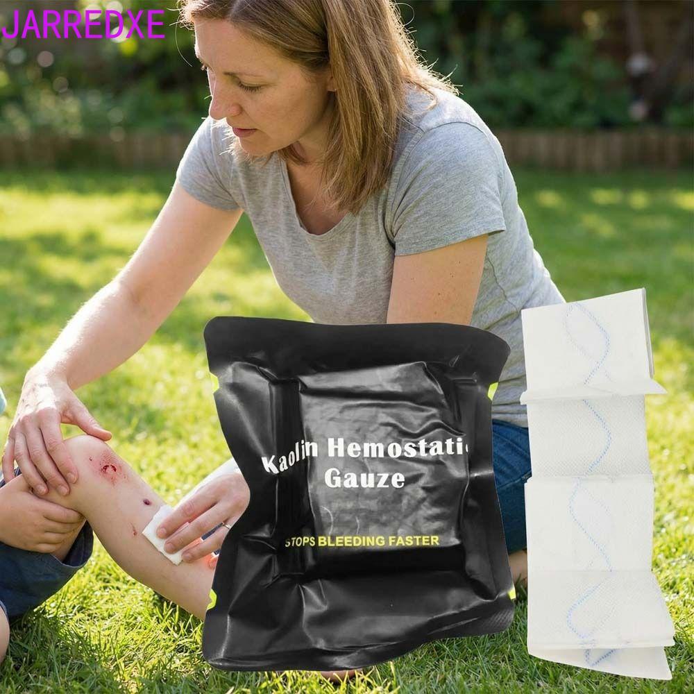 Gạc cầm máu Kaolin Jarredxe - Vải không dệt ngâm tẩm Kaolin và chitosan cho chăm sóc vết thương khẩn