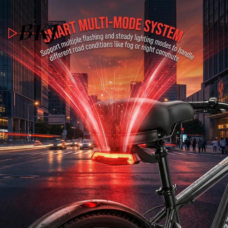 Phụ kiện phanh và đèn hậu, đèn pha sáng mạnh dành cho xe đạp điện OUXI V20 mới