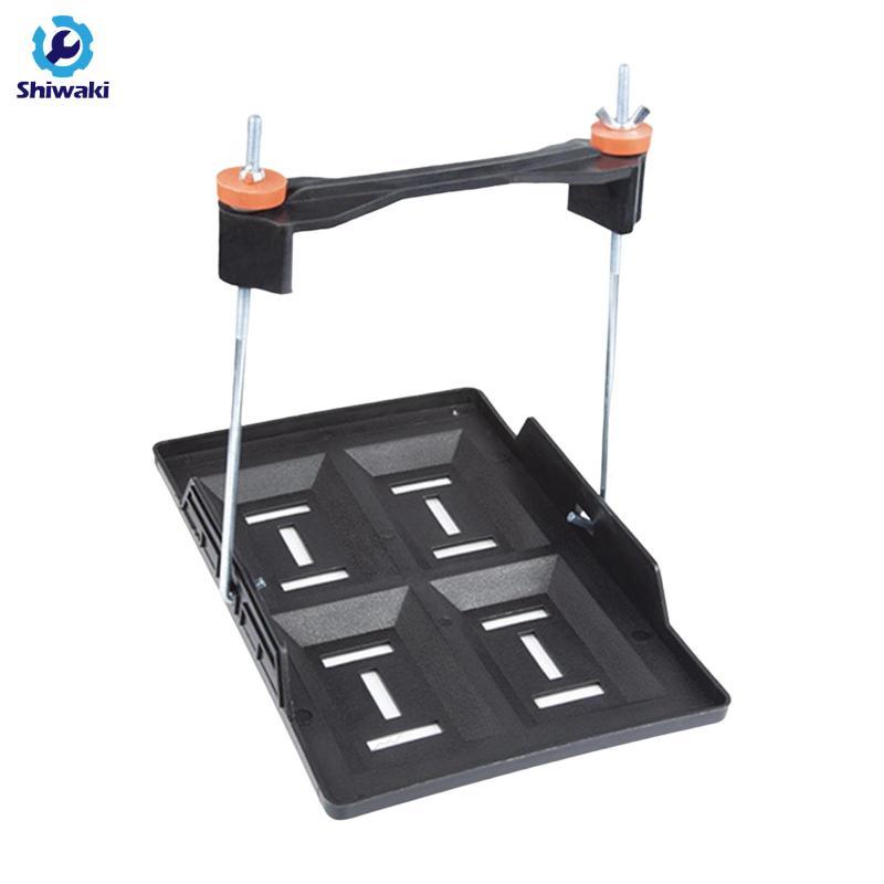 Shiwaki Xe Pin Buộc Xuống Khay Kim Loại Giá Đỡ Chống Cho 55-100AH Đa Năng Lắp Đặt Nhanh Chắc Chắn Pi