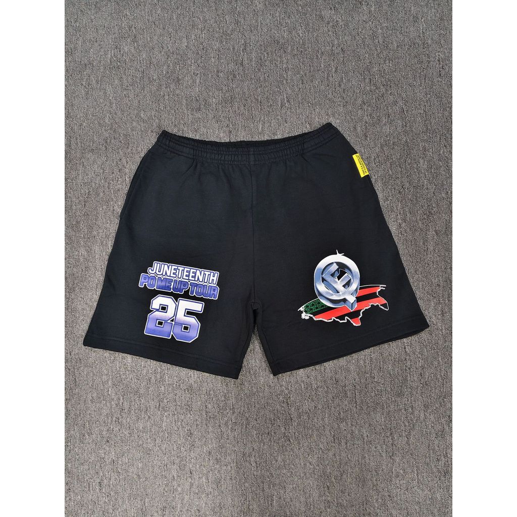 Z5GF THAT'S A AWFUL LOT OF COUGH SYRUP New Letter Print Shorts for Men
