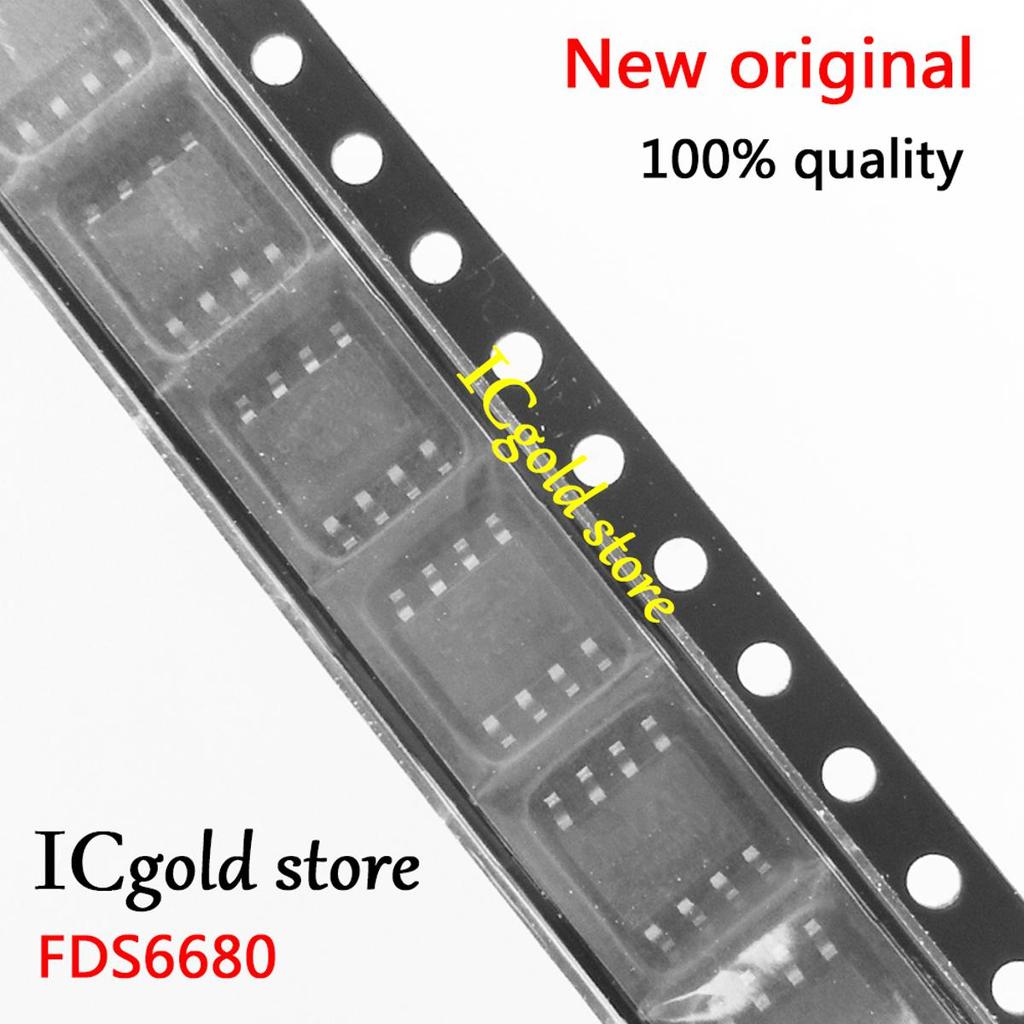 10 FDS6680 6680 MOSFET SOP-8