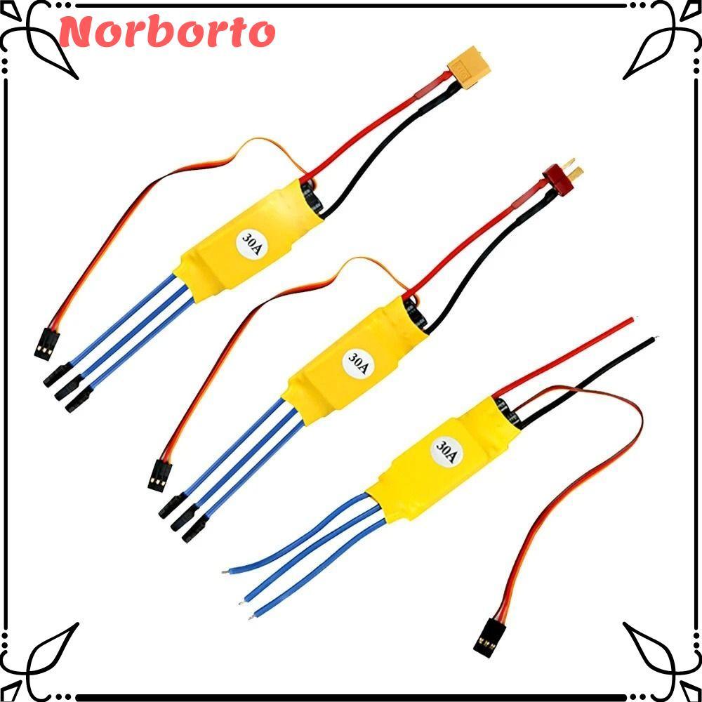 Bộ điều khiển tốc độ NORBORTO, Đầu chuối T Plug XT60 RC Phần ESC Động cơ không chổi than, Thuyền trự