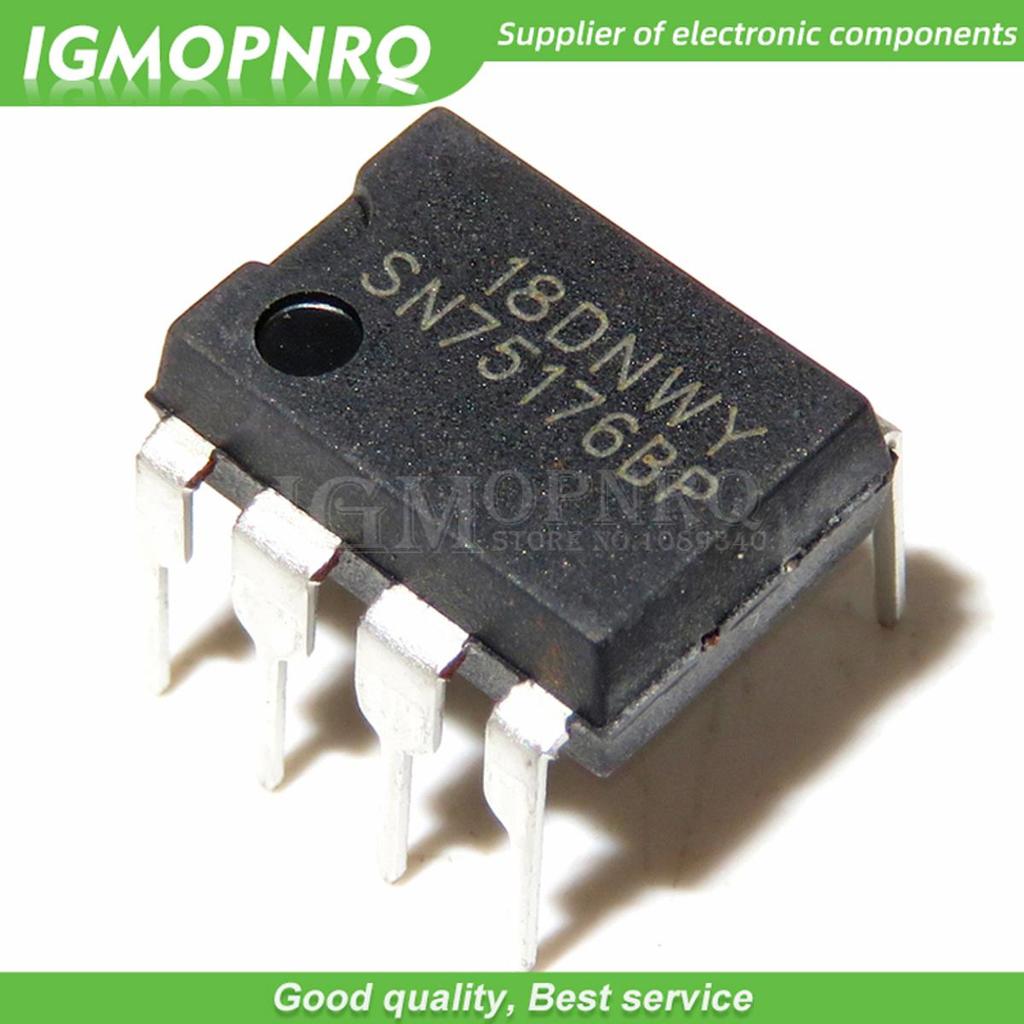 10 Cái / lốc SN75176BP DIP8 SN75176 DIP 75176 IC Mới Và Chính Hãng