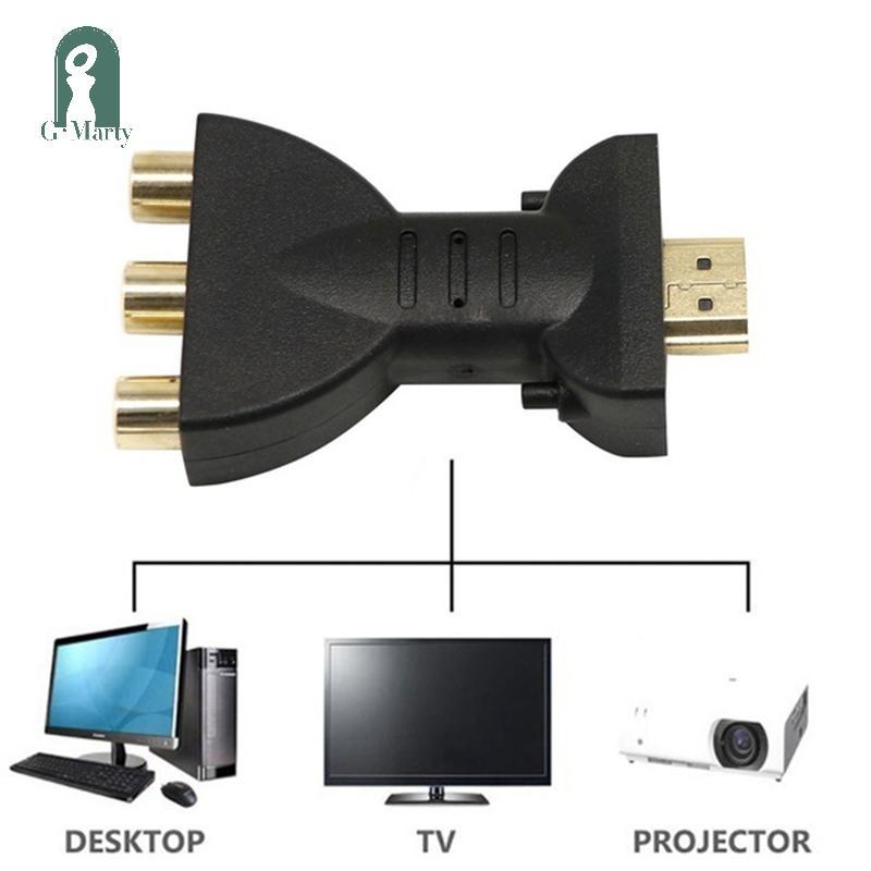 Adapter Chuyển HDMI Sang 3 RCA Video & Âm Thanh - GMARTY