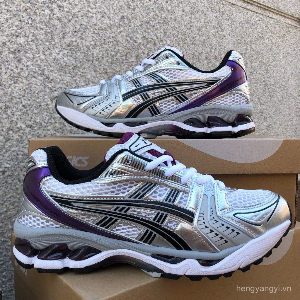 Asics Gel Kayano 14 - Giày chạy bộ retro thoáng khí và giảm shock