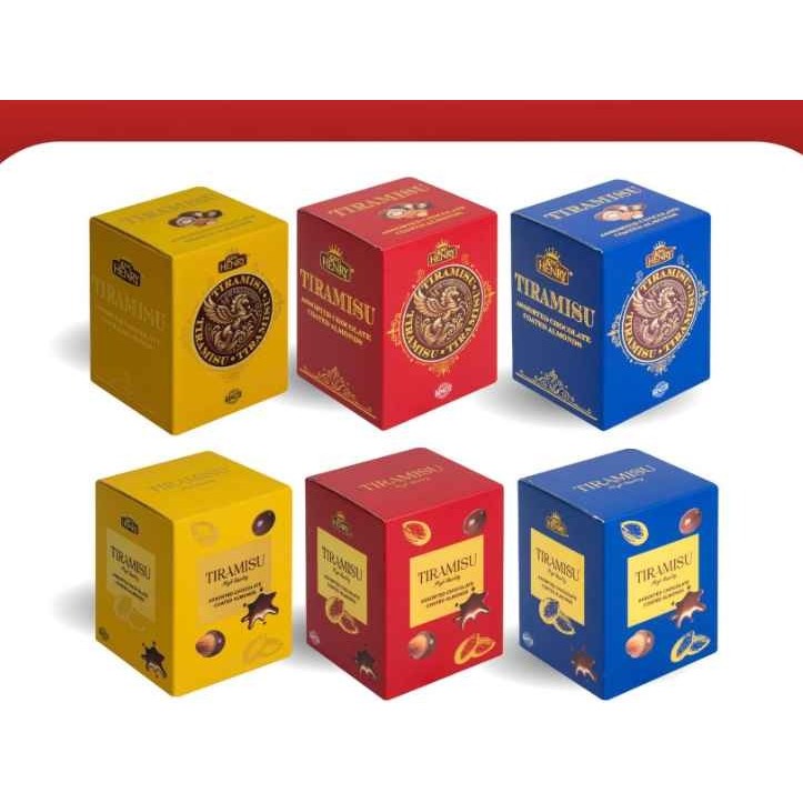 Socola Hạnh Nhân Tiramisu 70g-socola  hộp giấy  King Henry