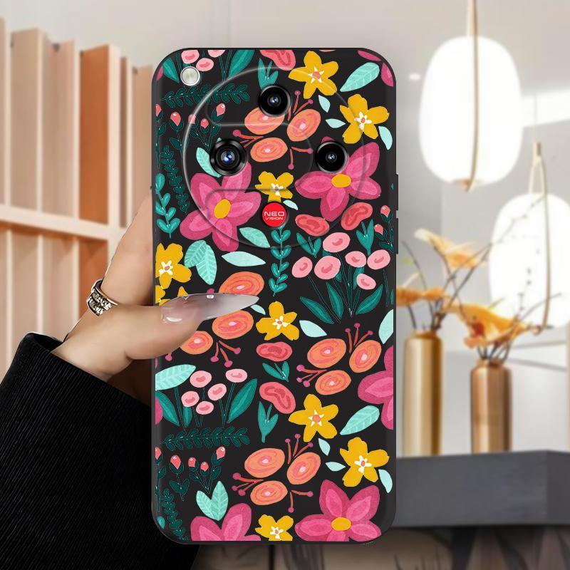 Ốp Lưng Cho ZTE Nubia Z70S Ultra Nubia RedMagic 10 Air Nubia Focus 2 Graffiti Hoa Ốp Điện Thoại ZTE 