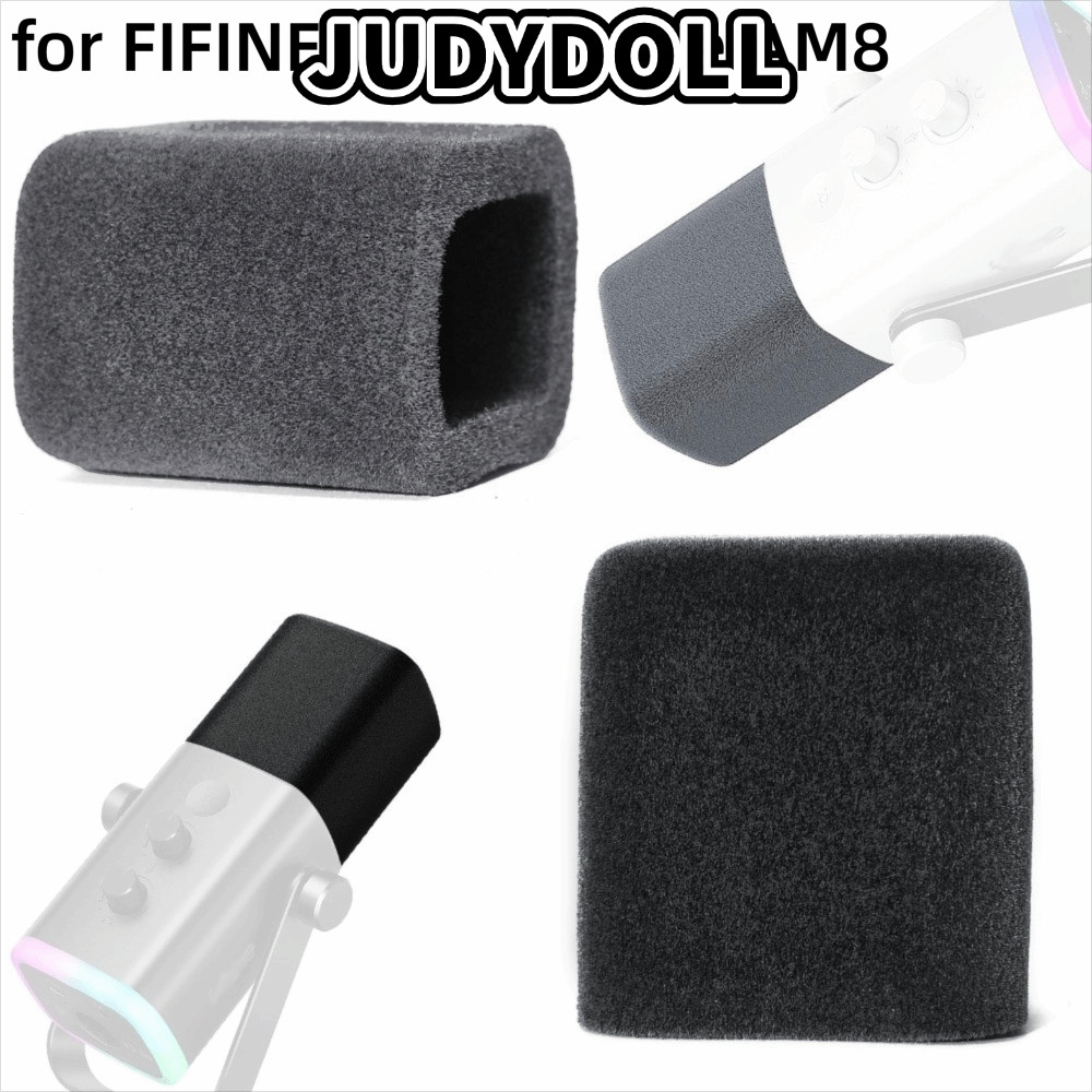 JUDYDOLL 1 Chiếc Mic Kính Chắn Gió, Xốp Xốp Đổ Xô Micrô Chống Gió, Thay Thế Giảm Tiếng Ồn Pop Lọc Ba