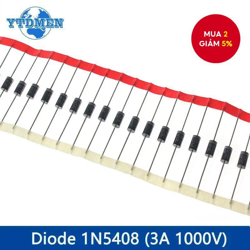 50-100 chiếc IN5408 1N5408 Điốt chỉnh lưu 3A 1000V