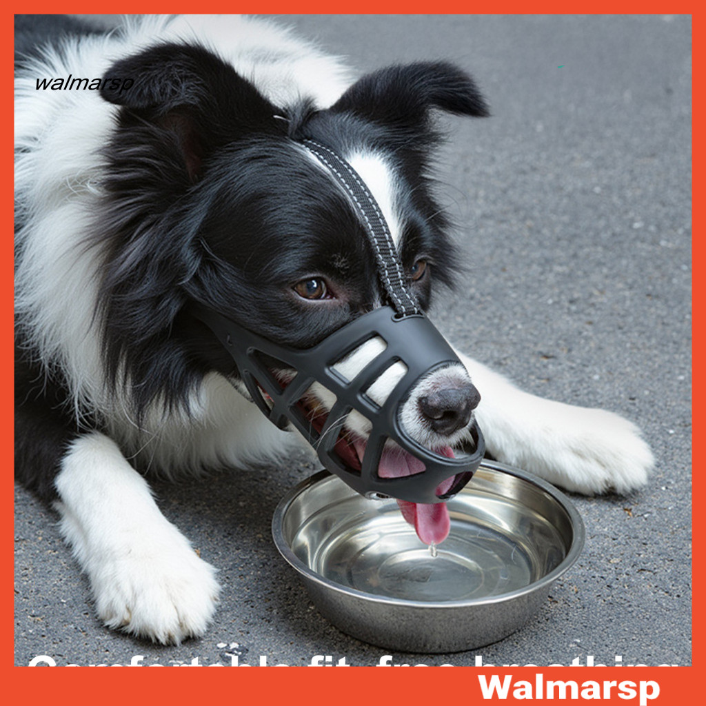 [WMP] Giỏ cho chó muzzle Panting Dog Muzzle Giỏ muzzle có thể điều chỉnh cho chó - An toàn Nhân đạo 