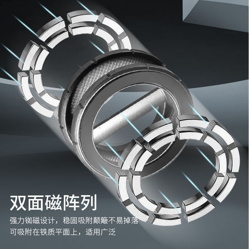 New Product#New Double-Sided magsafe Magnetic Phone Stand Foldable Magnetic Metal Ring Desktop Dual 