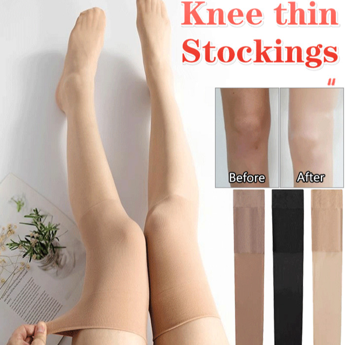 【AntiSnag Fabric】Soft Breathable Knee High Socks For Women  Modal Stretch Comfortable Long Socks / A
