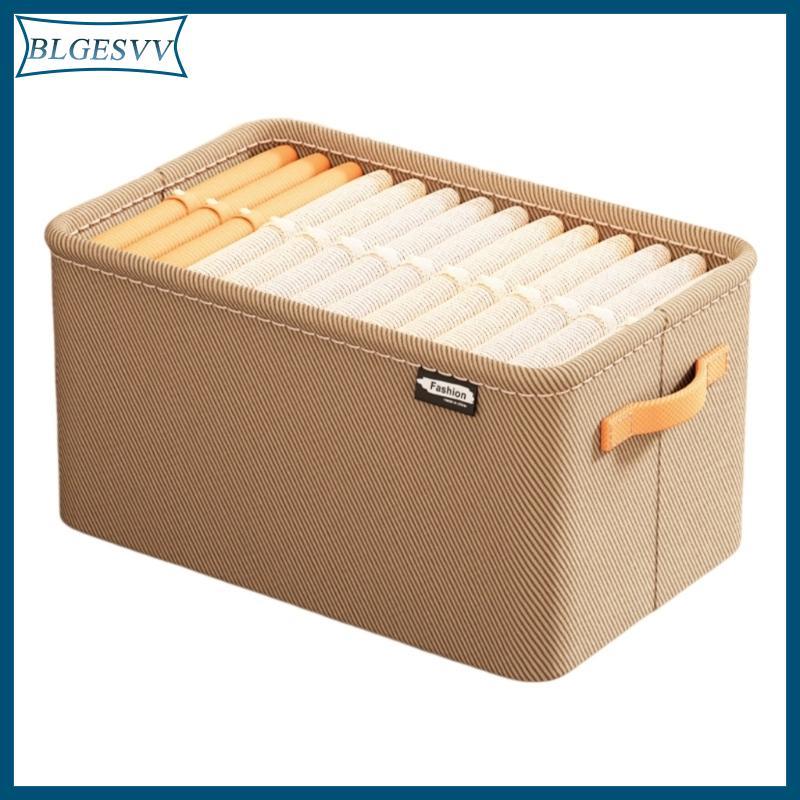 Blg Hộp bảo quản quần áo vải dày giỏ đựng quần áo và quần hộp bảo quản
