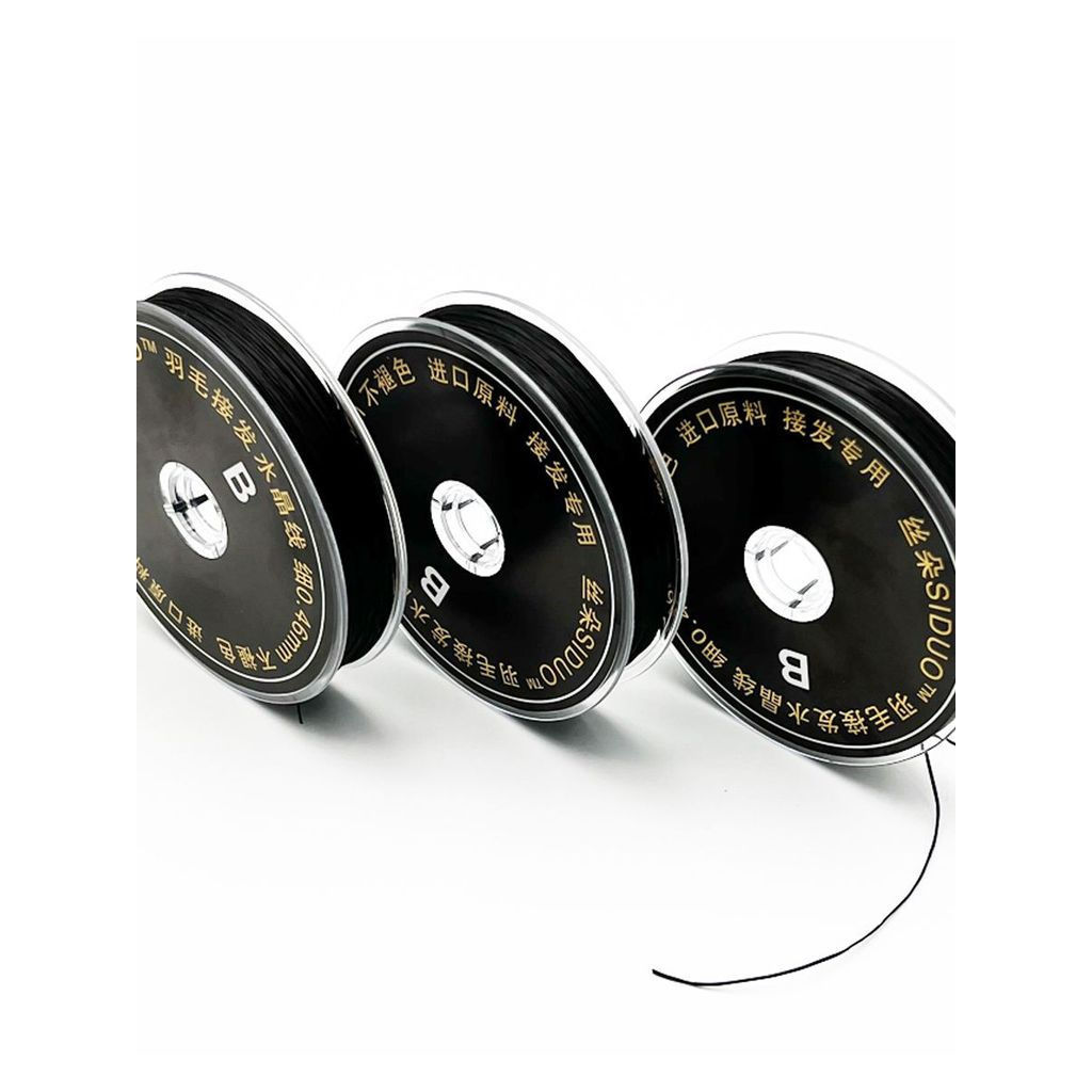 New Product#Imported Lycra B Feather Hair Extension Line, Special Crystal Line for Hair Extensions, 