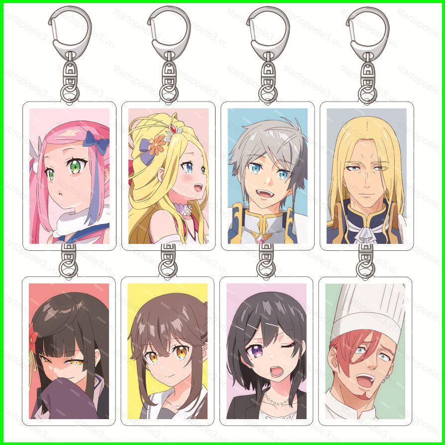 Sasaki và Peeps Móc Khóa Sasaki đến Pii-chan Anime Móc Khóa Túi Acrylic Mặt Dây Chuyền Sasaki Pii-ch