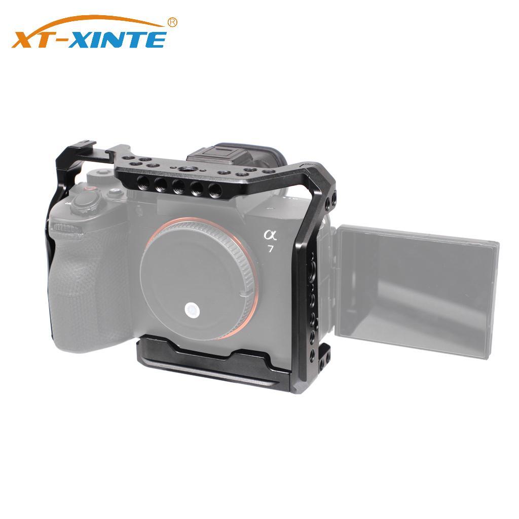 XT-XINTE A7M5 Lồng máy ảnh kim loại đầy đủ cho Sony A7M5 / A7R5 Khung mở rộng máy ảnh DSLR có gắn gi