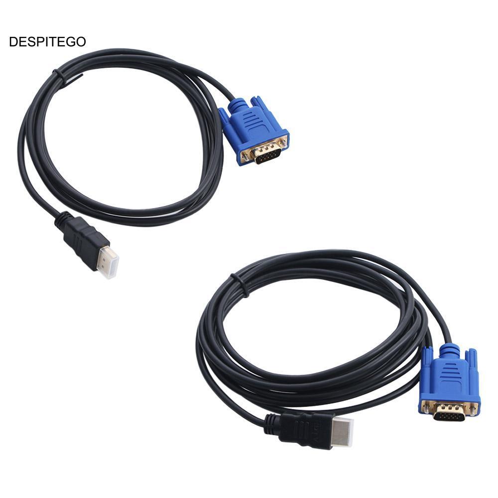 Bộ chuyển đổi DESPITEGO HDMI sang VGA 1080P HDMI HDMI Bộ chuyển đổi VGA HDMI sang VGA Hub USB HDMI s