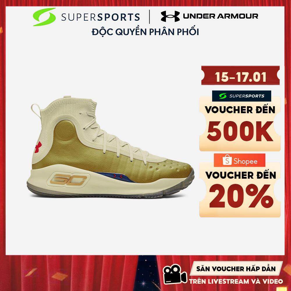 Giày Bóng Rổ Nam Under Armour Curry 4 Retro - Vàng  - 1298306-301