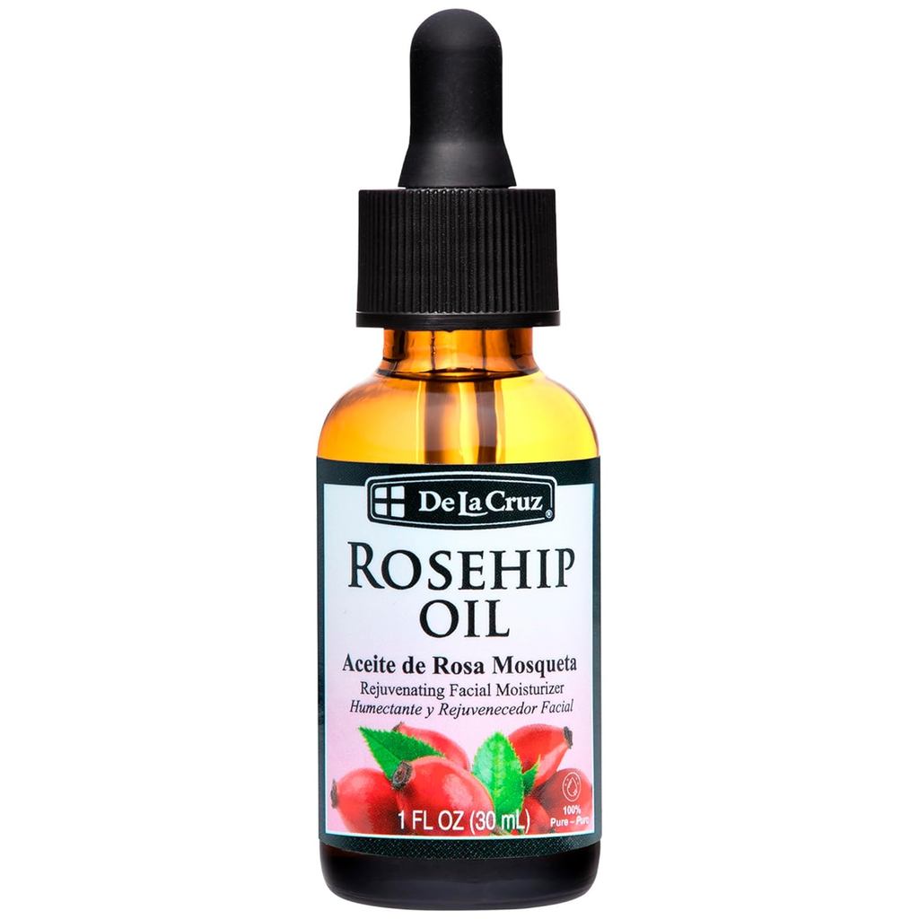 Dầu hoa hồng De La Cruz, Dầu hạt giống hoa hồng Chile ép lạnh nguyên chất 100%, Kem dưỡng ẩm để giảm