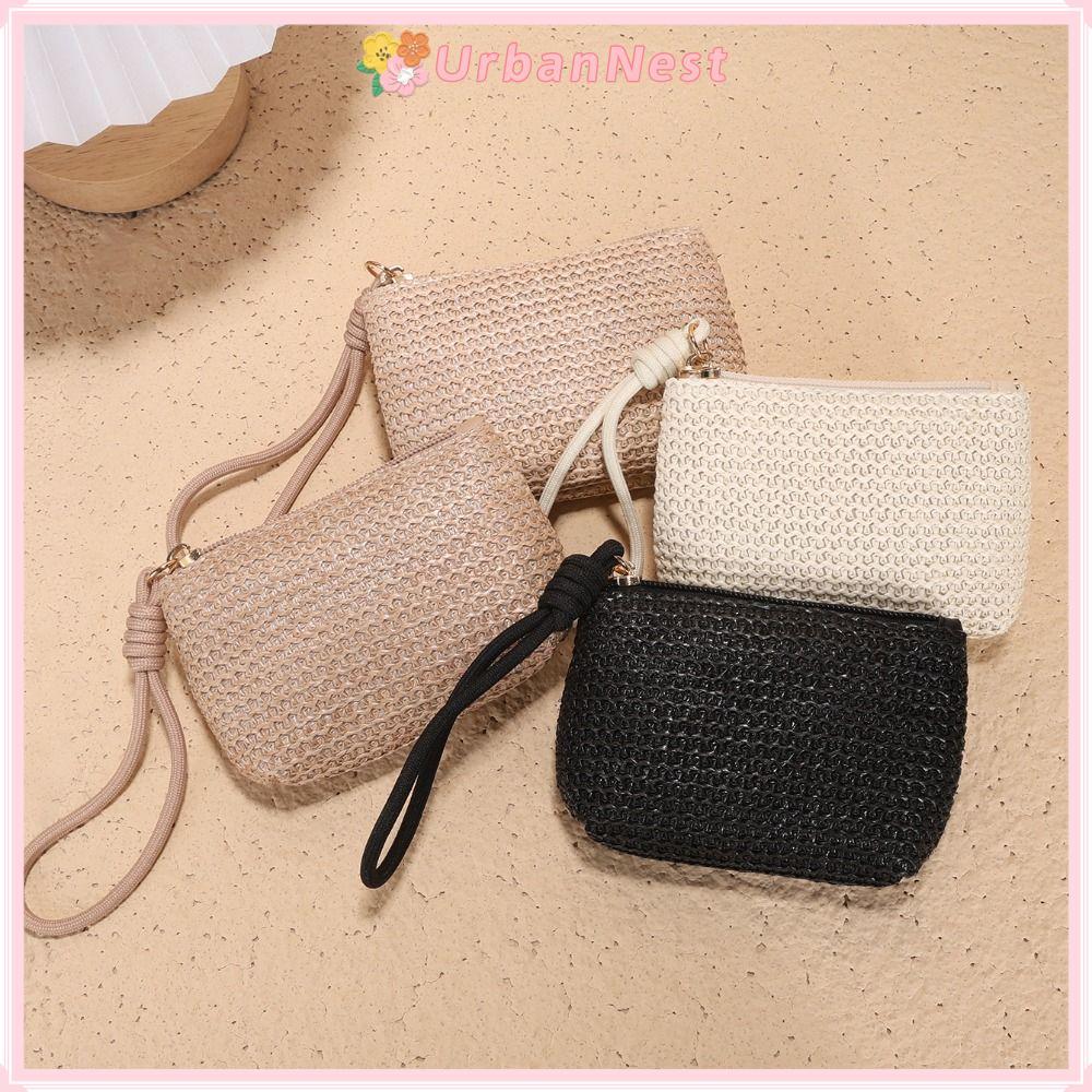 [Giao hàng từ Việt Nam] Ví đô thị, Ví đựng tiền xu có dây kéo, Túi đựng tiền Mini bền bỉ dành cho nữ