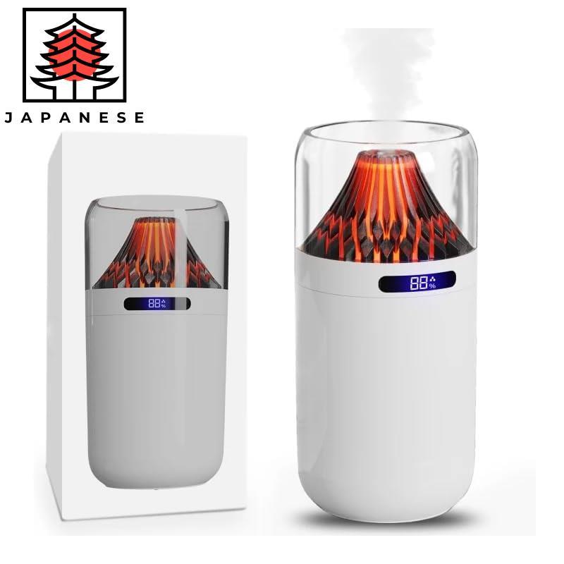 【Direct from JP】Mini Humidifier Aroma Diffuser with LED Light 7 Colors Type-C Rechargeable 360ML Tab