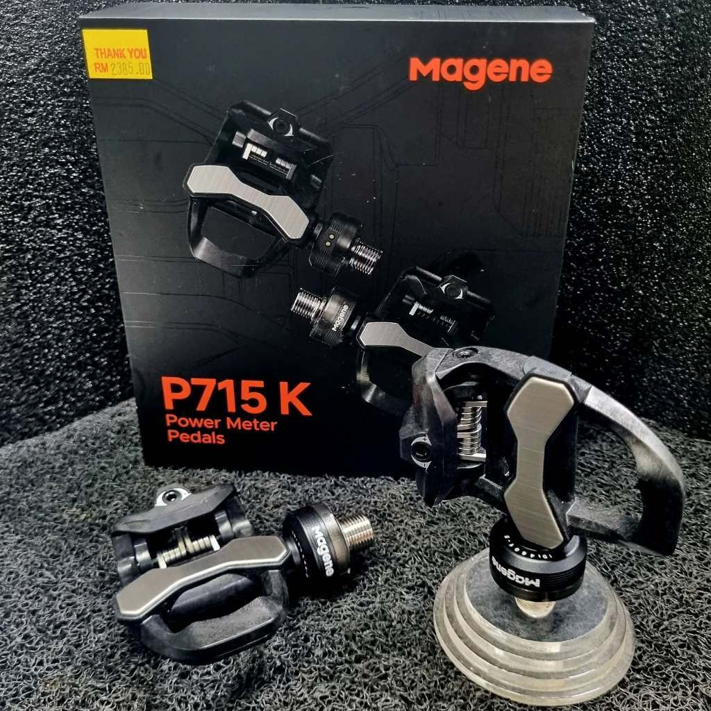 Pedals xe đạp MAGENE tích hợp công nghệ MÁY ĐO CÔNG SUẤT HAI BÊN DỰA TRÊN BÀN ĐẠP MAGENE P715