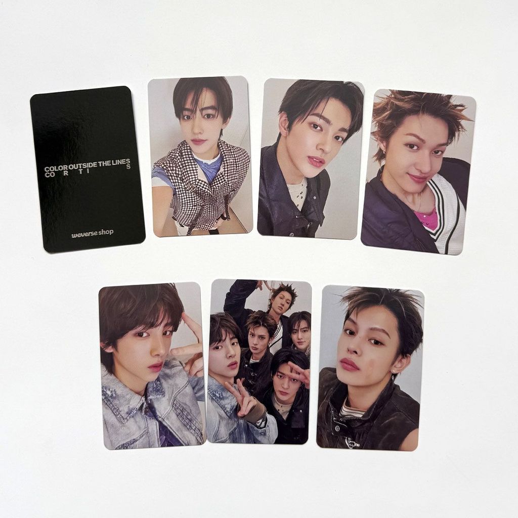 CORTIS kết hợp móng guốc nướng Weverse AAA 2025 POB thẻ nhỏ wvs thẻ đặc biệt