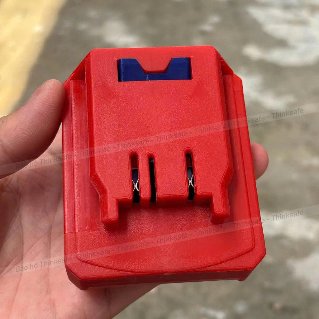 Đế chuyển chân pin MAKITA chân pin phổ thông 4cm - Sang sử dụng Cho Máy Ingco, Total hệ chân pin P20S