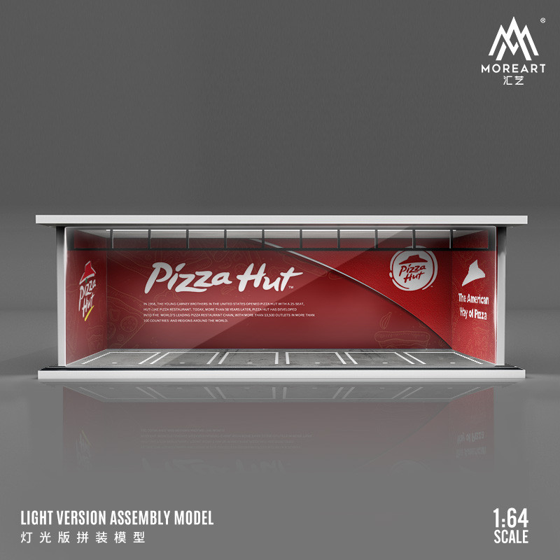 [ORDER] Mô hình diorama MOREART 1:64 Pizza Hut Model Set MO914043