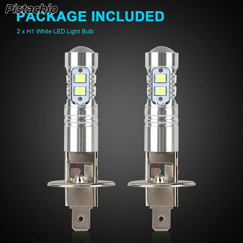 [Vwc] 1 Cặp Bóng Đèn Pha LED H1 đèn pha xe hơi siêu sáng [VN]